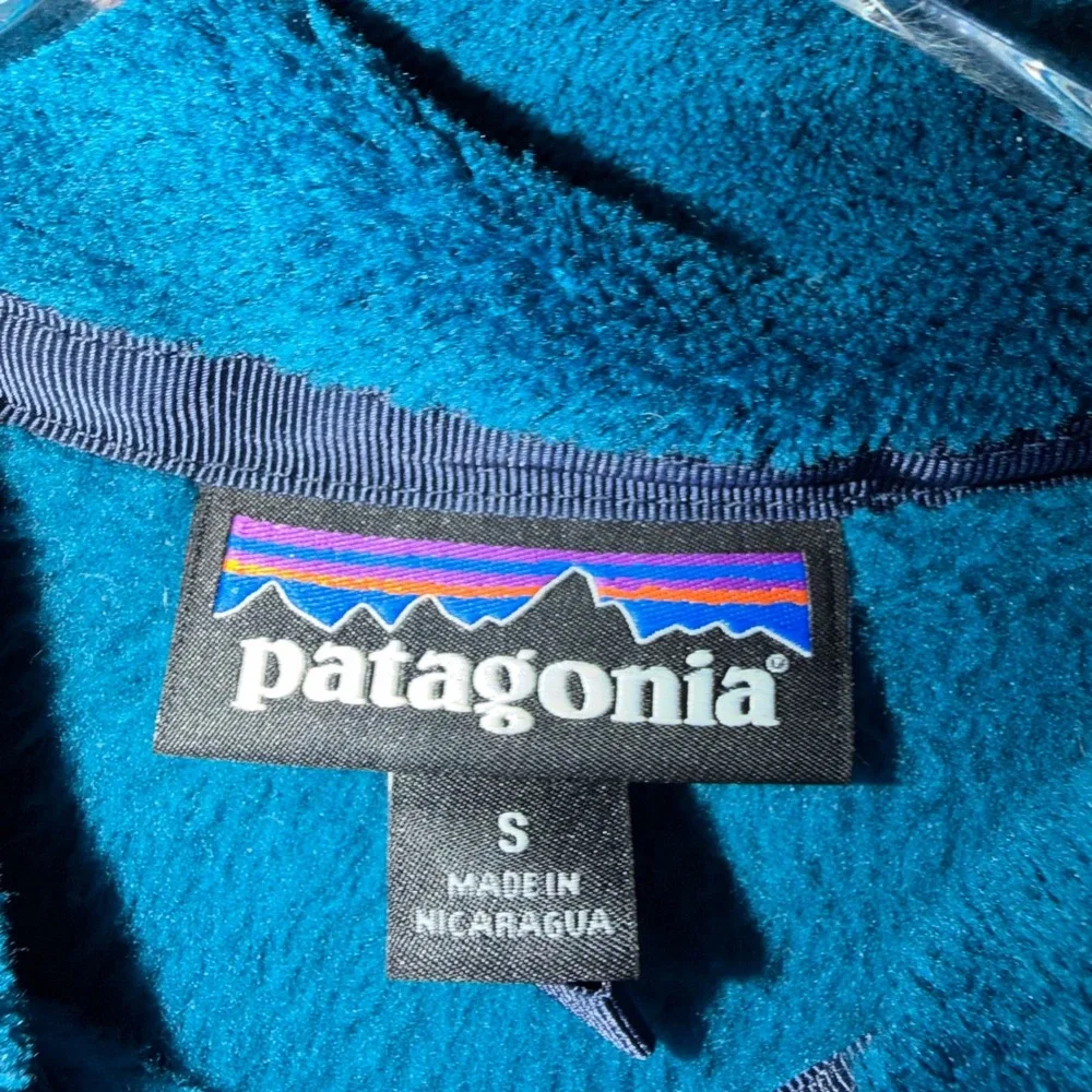 Patagonia Synchilla Snap-T Fleece Pullover Teal Gorpcore Outdoor Size Small - Picture 7 of 8